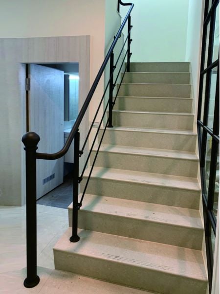 Stainless Steel Stairs Post Paint